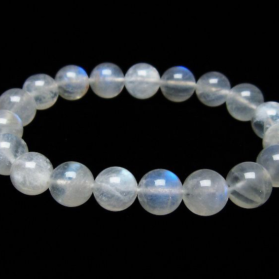 ムーンストーンブレスレット10mm[T459-9940]