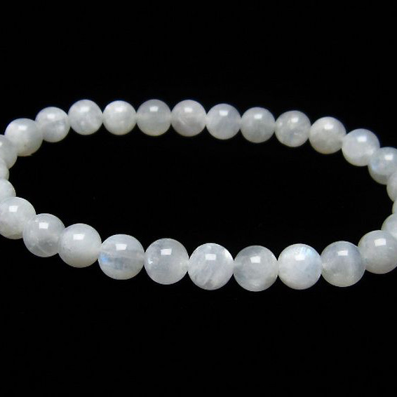 ムーンストーンブレスレット6mm[T459-9991]