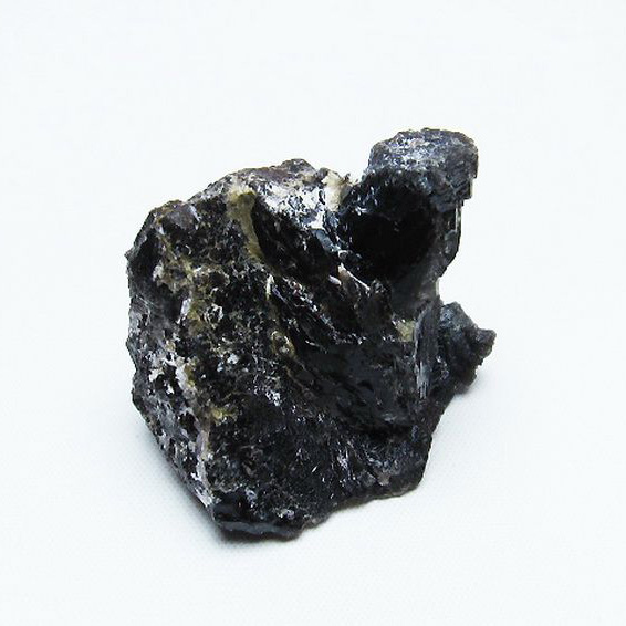 山東省産 モリオン 純天然 黒水晶 原石[T460-5924]