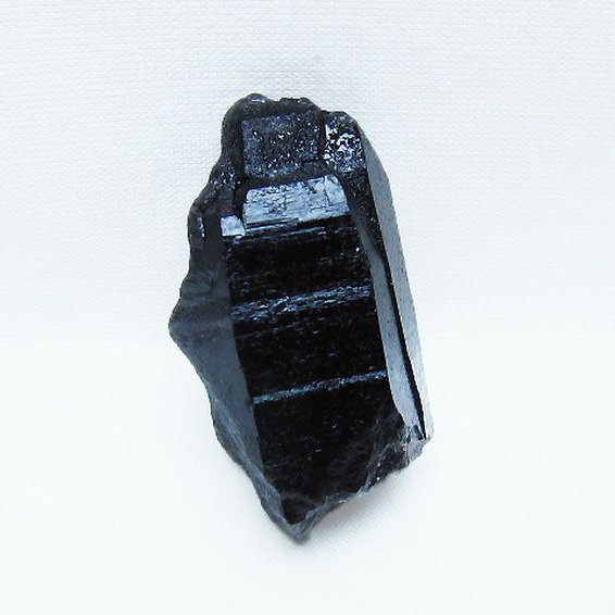 山東省産 モリオン 純天然 黒水晶 原石 [t460-7164]