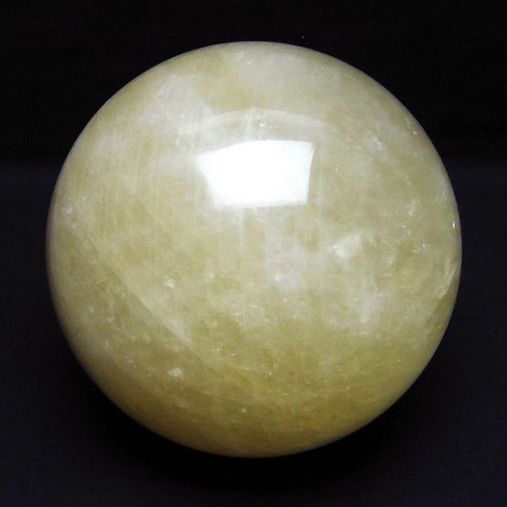 2.3Kgカルサイト丸玉115mm[T461-10208]