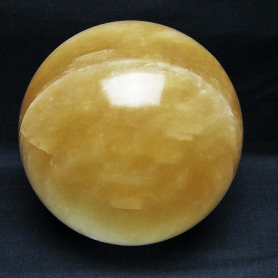 3.1Kgカルサイト丸玉130mm[T461-10314]