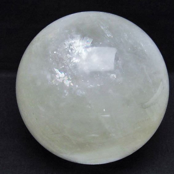 3.3Kgカルサイト ファントム入り 丸玉133mm[T461-10370]