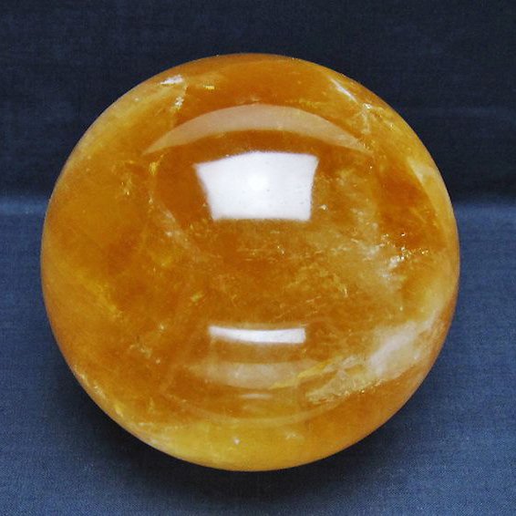 1.7Kgカルサイト丸玉 110mm [T461-11380]