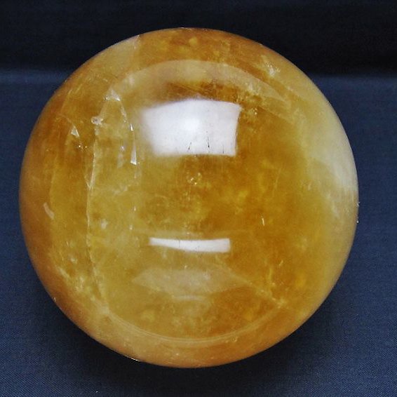 1Kgカルサイト丸玉 90mm [T461-11384]