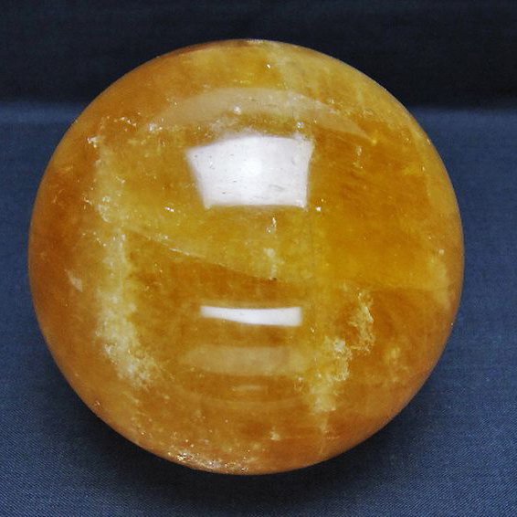 カルサイト丸玉 80mm [T461-11389]