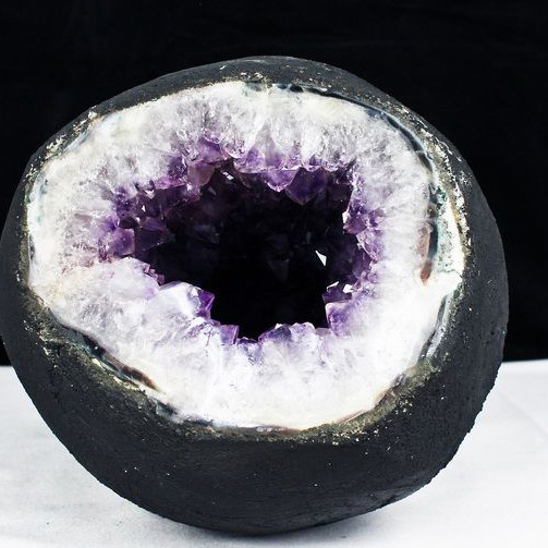 9.2Kgパワーストーン  ウルグアイ産 サークルジオード アメジストドーム[T466-1588]