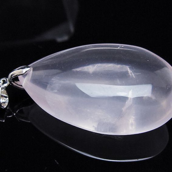 ローズクォーツペンダント[T467-3907]