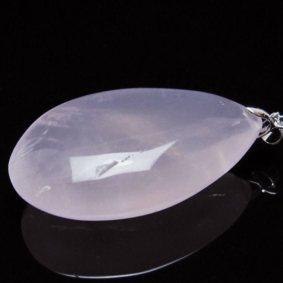 ローズクォーツペンダント[T467-3922]