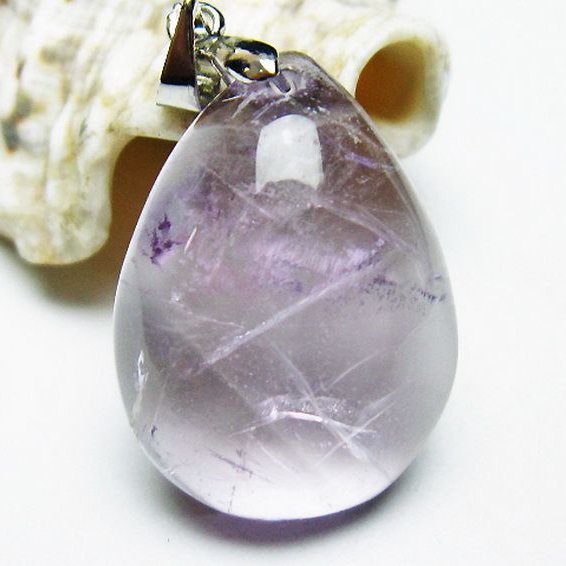 アメジストペンダント[T469-5843]
