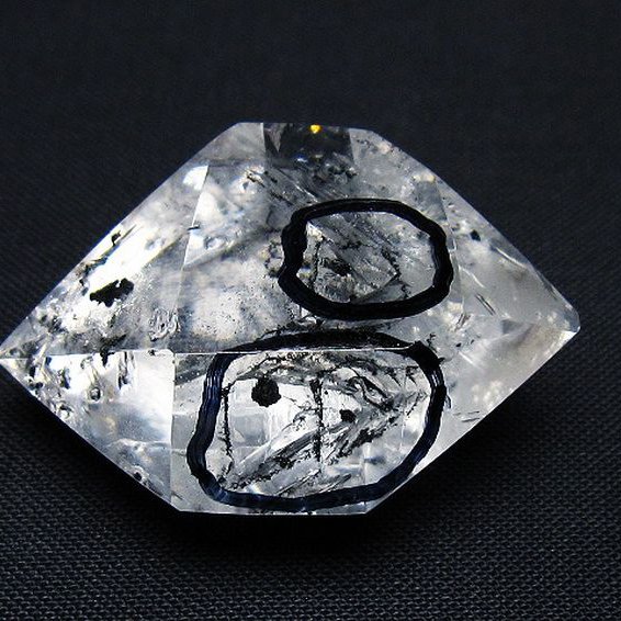 水入りヒマラヤ水晶ダブルポイント[T482-2272]