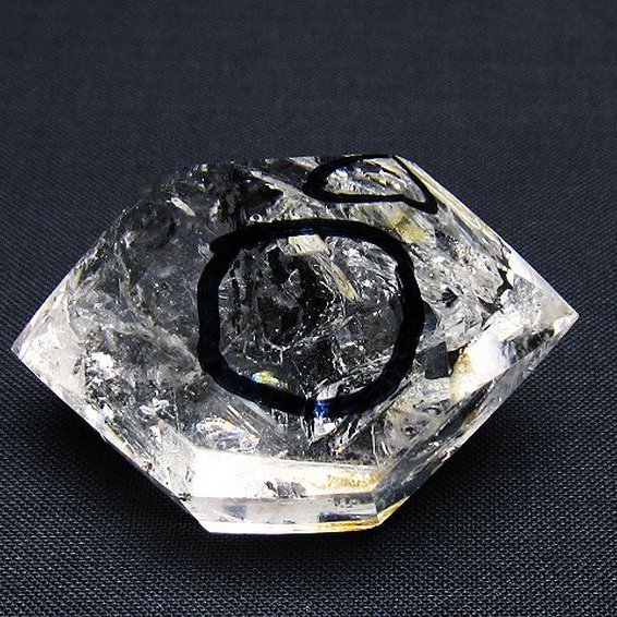 水入りヒマラヤ水晶ダブルポイント[T482-2278]