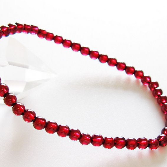 ガーネットブレスレット 4mm [T483-7943]