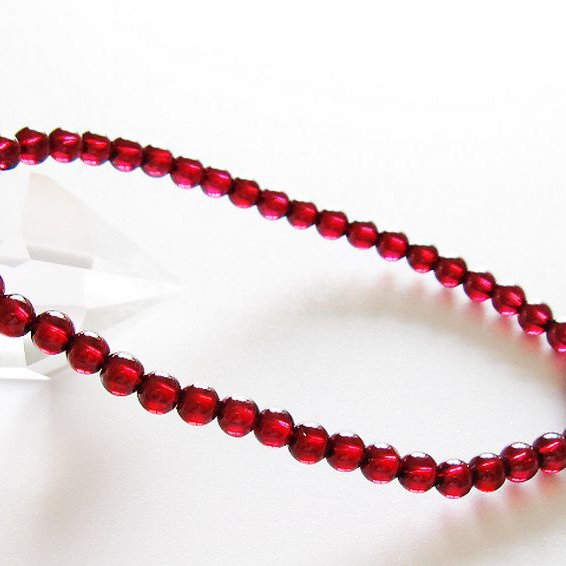 ガーネットブレスレット 4mm [T483-7949]