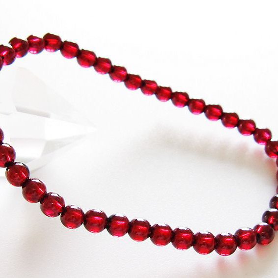 ガーネットブレスレット 4mm [T483-7953]