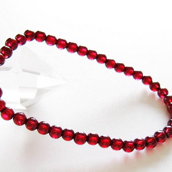 ガーネットブレスレット 4mm [T483-7977]