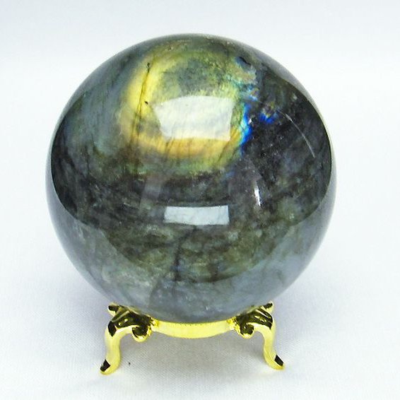 ラブラドライト丸玉 67mm [t484-1706]