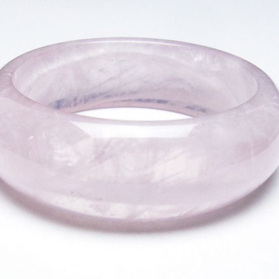 ローズクォーツバングル 57mm [T492-3654]