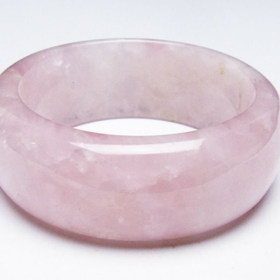 ローズクォーツバングル 57mm [T492-3705]