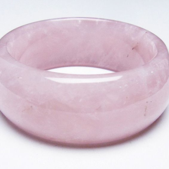 ローズクォーツバングル 57mm [T492-3715]