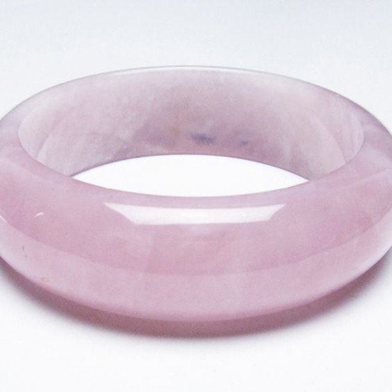ローズクォーツバングル 59mm [T492-3731]