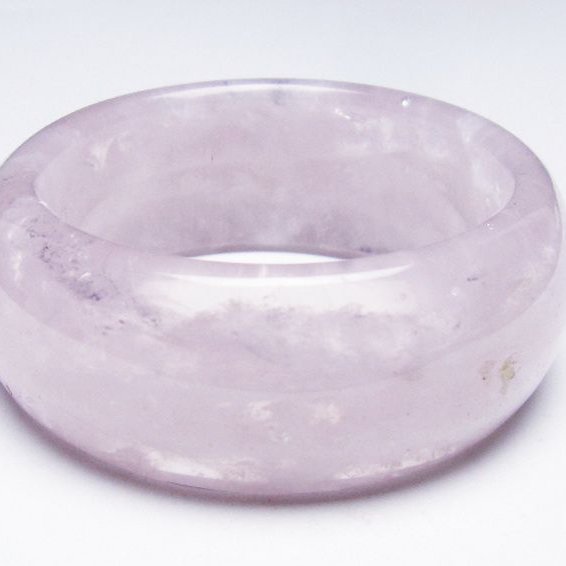 ローズクォーツバングル 53mm [T492-3753]