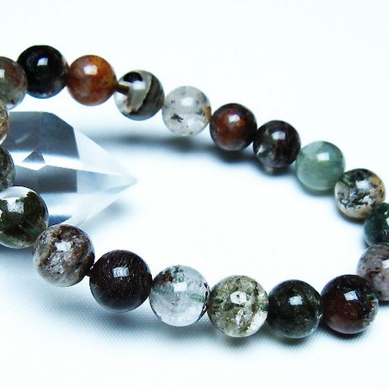 グリーンファントムブレスレット 10mm [T493-6254]