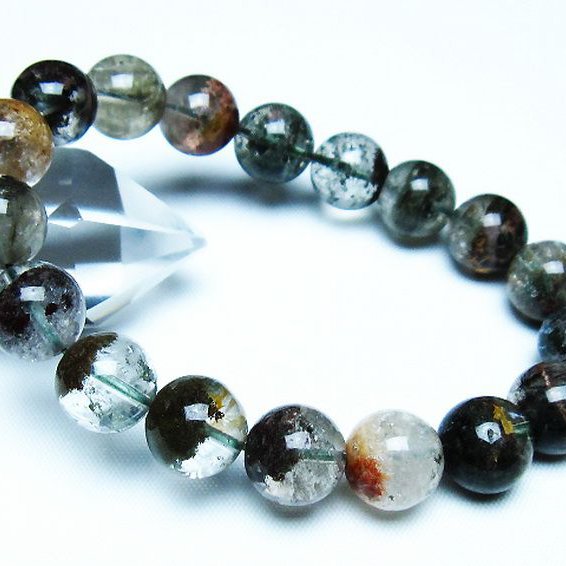 グリーンファントムブレスレット 11mm [T493-6261]