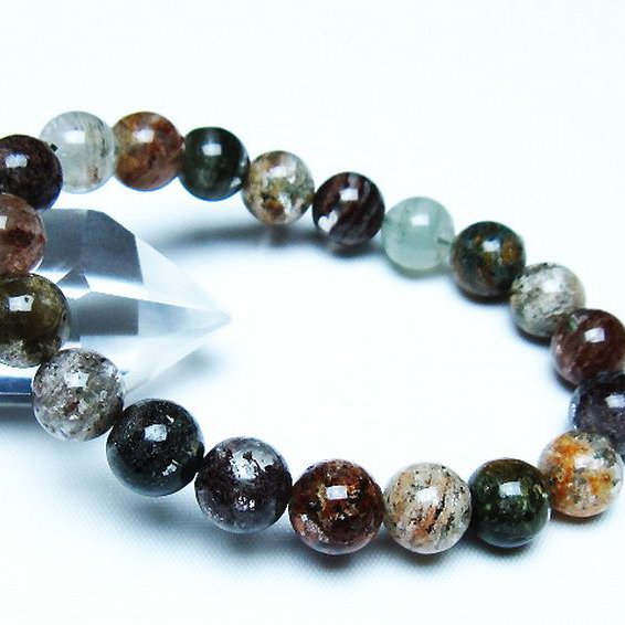 グリーンファントムブレスレット 10mm [T493-6296]