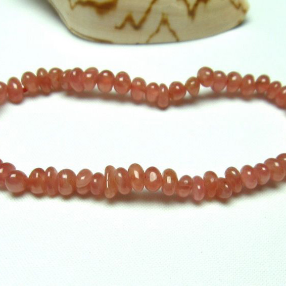 インカローズ(ロードクロサイト)ブレスレット[T494-2712]