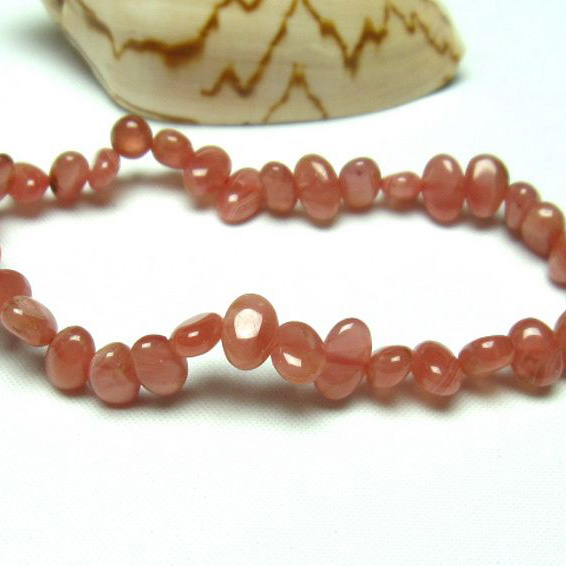 インカローズ(ロードクロサイト)ブレスレット[T494-2713]