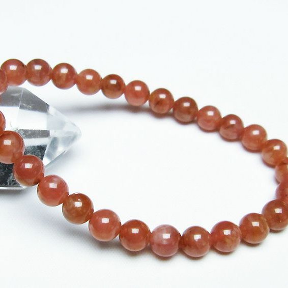 インカローズ(ロードクロサイト)ブレスレット 7mm [T494-2979]