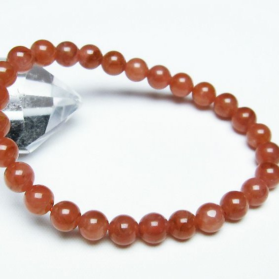 インカローズ(ロードクロサイト)ブレスレット 7mm [T494-2999]