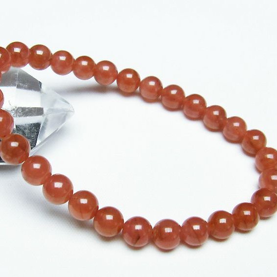 インカローズ(ロードクロサイト)ブレスレット 7mm [T494-3006]