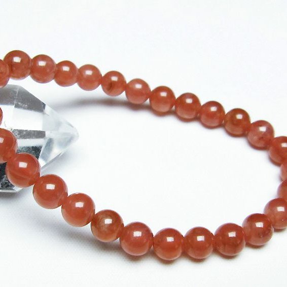 インカローズ(ロードクロサイト)ブレスレット 7mm [T494-3009]