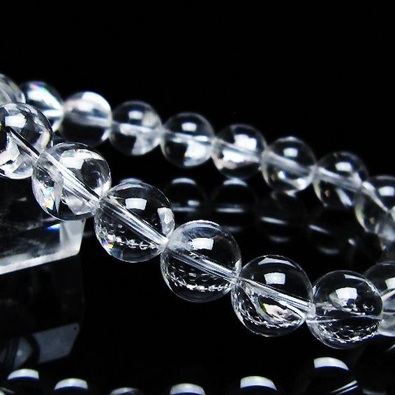 アイリスクォーツ 虹入り レインボー水晶 ブレスレット 10mm [T506-2713]