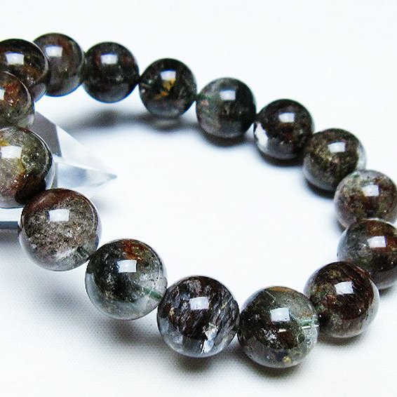 グリーンファントムブレスレット 13mm [T507-3554]