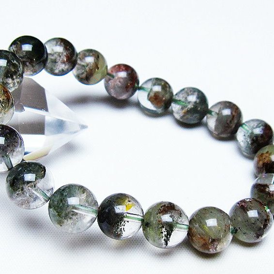 グリーンファントムブレスレット 11mm [T507-3603]