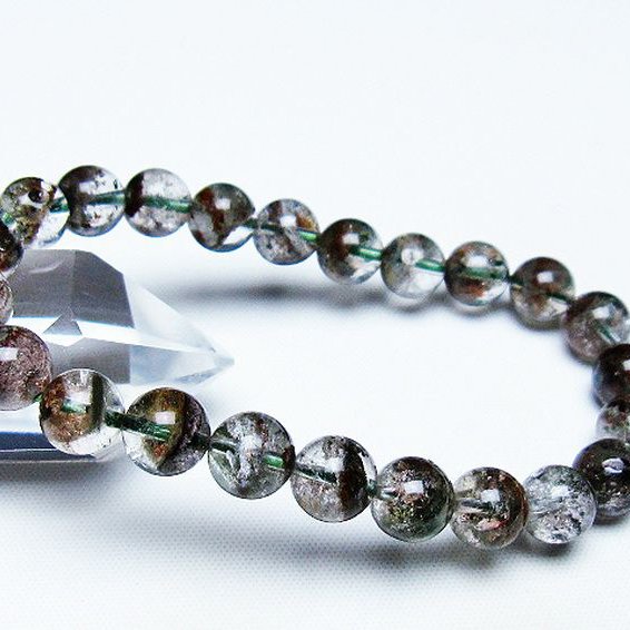 グリーンファントムブレスレット 8mm [T507-3642]