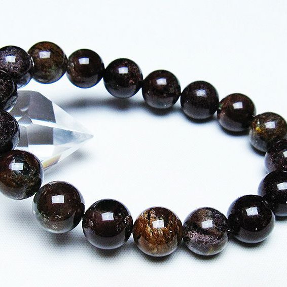 レッドファントムブレスレット 12mm [t507-3713]