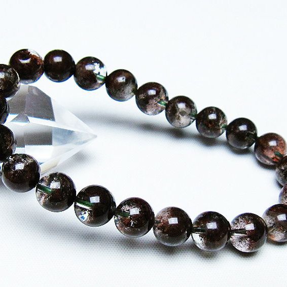 レッドファントムブレスレット 9mm [T507-3718]