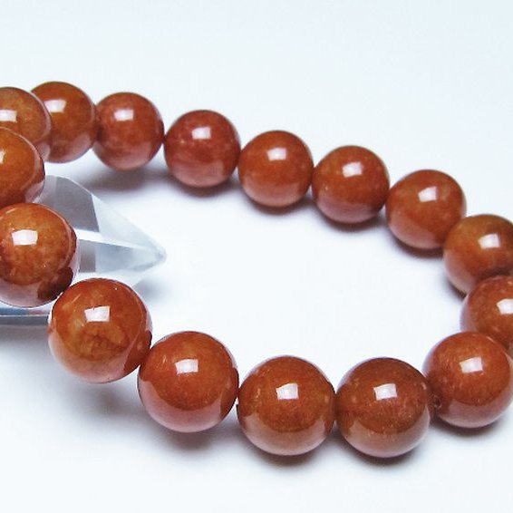 紅翡翠 ブレスレット 14mm [t51-17234]