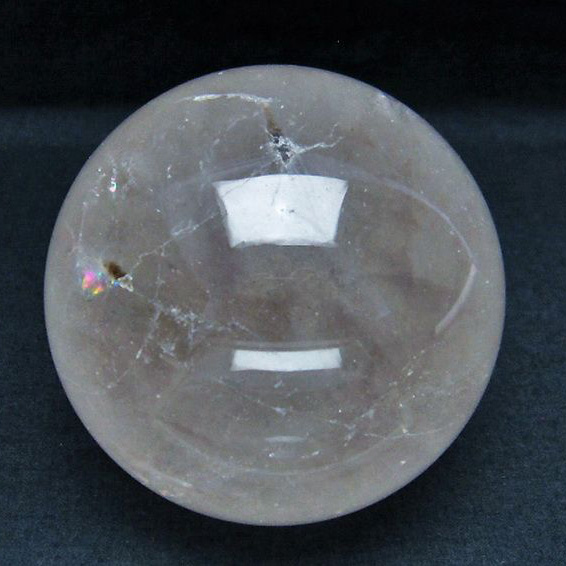 ライトニング水晶丸玉87mm[T529-5552]