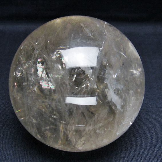 ライトニング水晶丸玉 76mm [T529-5640]