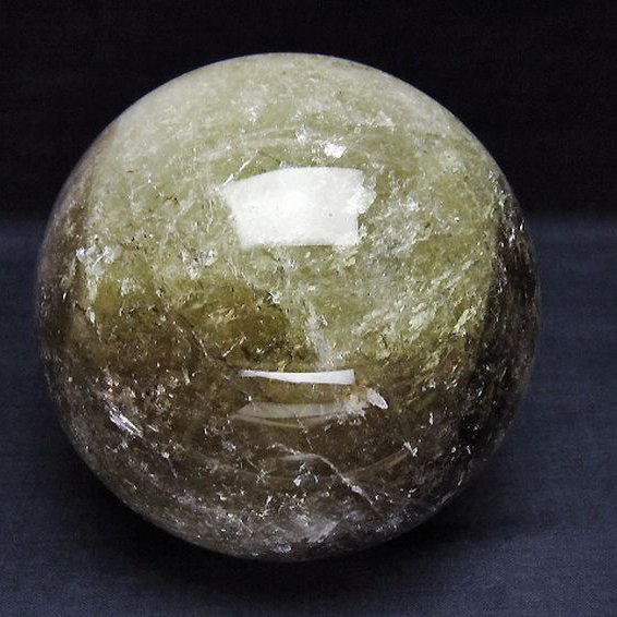 1.5Kgシトリン水晶丸玉 105mm [T529-5880]