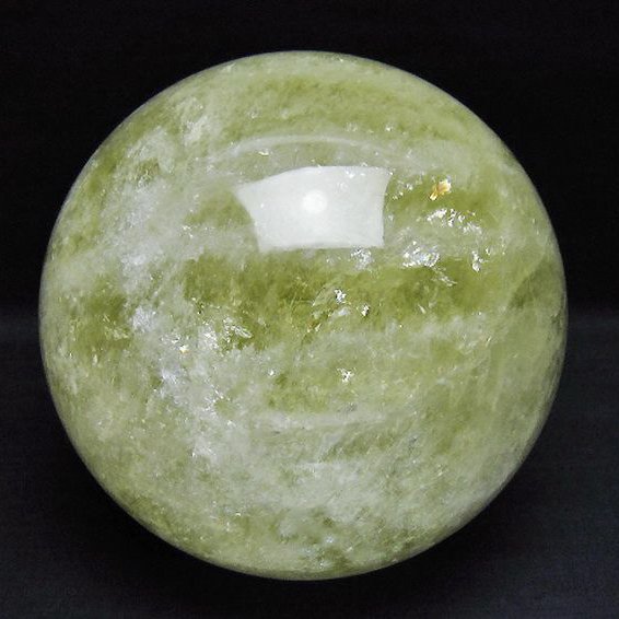 3Kgシトリン水晶丸玉 130mm [t529-5893]