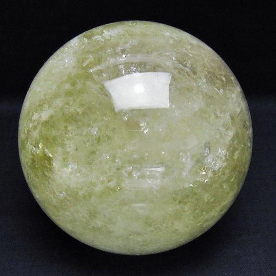 1.7Kgシトリン水晶丸玉 110mm [t529-5907]