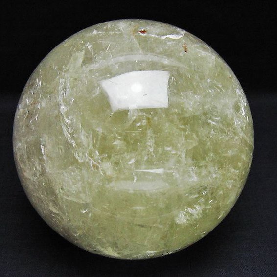 1.7Kgシトリン水晶丸玉 110mm [T529-5909]