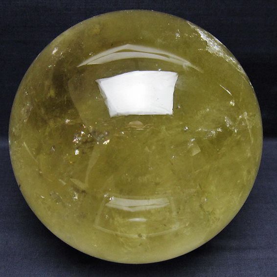 7.2Kgシトリン水晶丸玉 175mm [t529-5958]