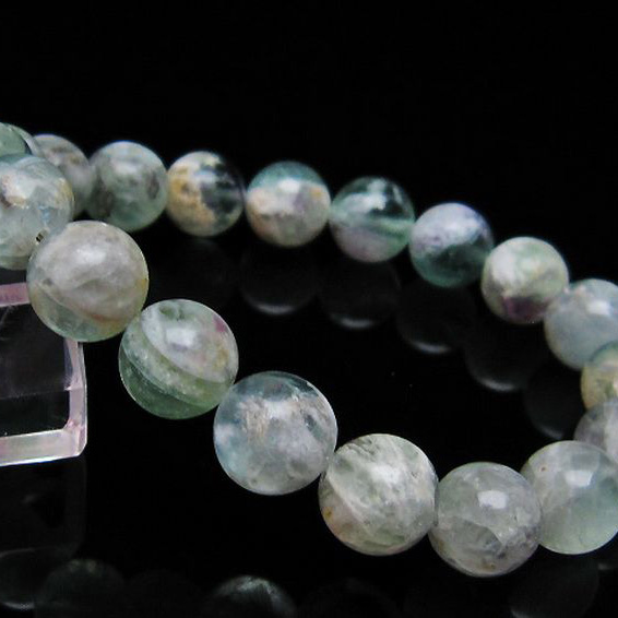 エンジェルフェザー フローライト ブレスレット11mm[T53-4658]